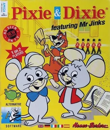 Pixie & Dixie box cover front